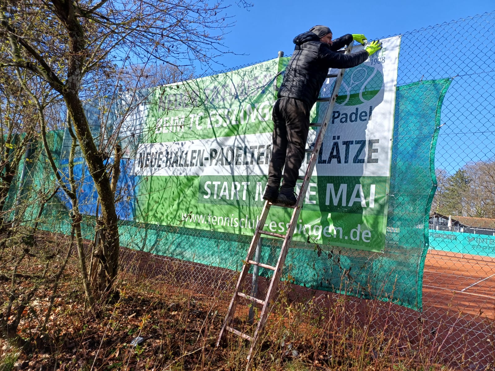 Padel wird sichtbar – erste Eindrücke vom TCE