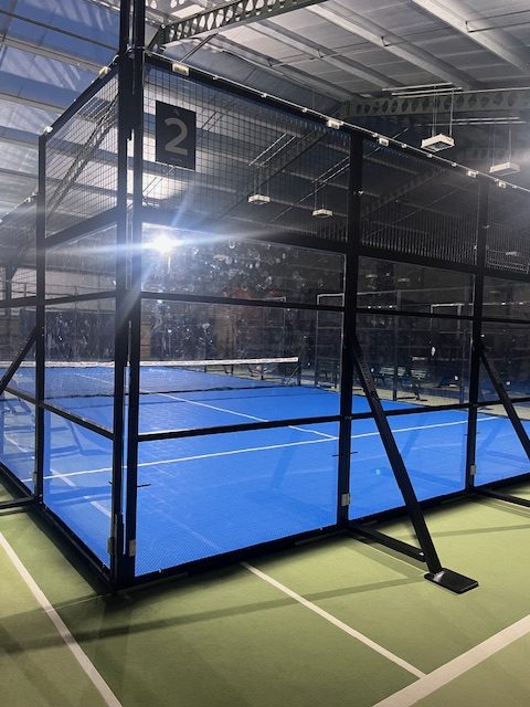 So sehen unsere Padelplätze aus – ein erster Vorgeschmack